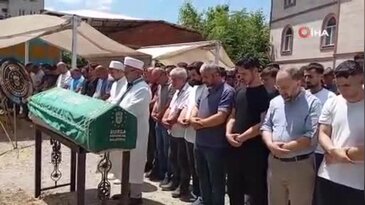 İznik Gölü'nde boğulan 21 yaşındaki İsmail İmamoğlu son yolculuğuna uğurlandı