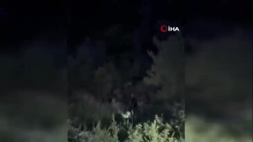 Bursa'da gençlerin gezisi kötü bitti! Mahsur kaldıkları alandan itfaiye kurtardı...