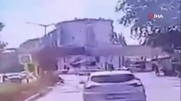 Alkollü minibüs şoförü genç kızı hayattan koparmıştı! İşte kazanın görüntüleri...