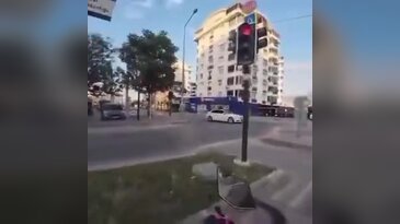 Bursa'da trafikte akılalmaz hareketler! Kimse ne yaptığını anlayamadı