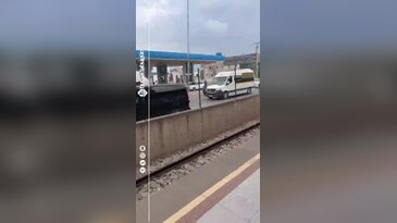 Bursa'da sabah trafiğinde beklenmedik anlar!