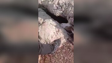 Altın ararken karşılaştıkları manzara karşısında donup kaldılar