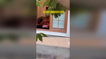 Bir babanın kahrolduğu an! Görüntüleri alıp emniyete koştu