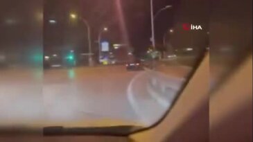 Bursa'da drift atan sürücüye dev ceza!