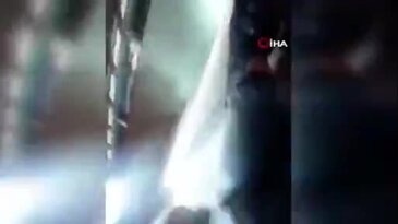 Bursa'da ölümle burun buruna geldiler! O kaza anı kamerada