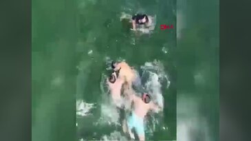 Erdek'te nefes kesen kurtarma! Dron sayesinde saniyeler içinde bulundu