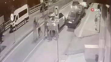 Sokak ortasında pompalı tüfekli dehşetin güvenlik kamerası görüntüsü ortaya çıktı