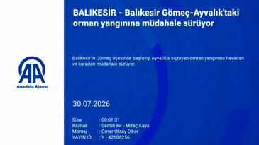 Balıkesir'deki orman yangını büyüdü! Ayvalık'ta mahalleler tahliye edildi