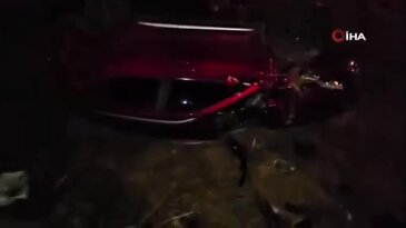 Bursa'da hurdaya dönen araçtan sağ kurtuldu! Sözleri dikkat çekti