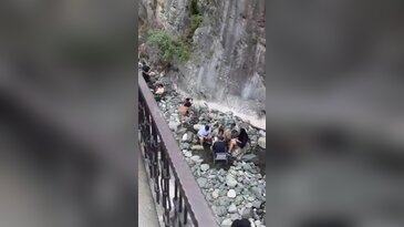 Bursa'daki ünlü şelaleye giriş yasağı! İpin ucu kaçınca gereği yapıldı