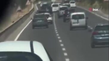 Bursa'da makas atan sürücüye ağır fatura!