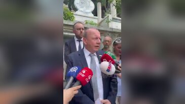Özer Matlı'dan BTSO kurucusunun kabri başında dikkat çeken mesajlar! 60 bin üyeye seslendi