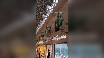 Bursa, yeni sezona hazır! Bayraklarla donatıldı