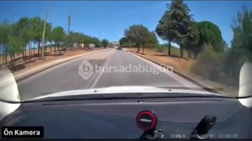 Bursa'da kazaya ramak kala! Hem kurallara uymadı, hem tehditler savurdu...