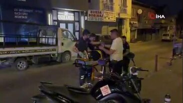 Bursa'da motosiklet kazası! Kadın sürücü yaralandı