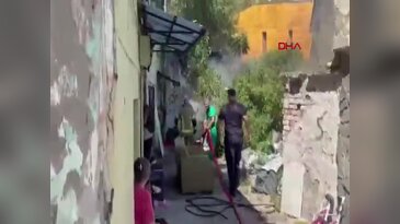 Bursa'da alev alev yandı! Kullanılamaz halde...