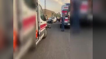 Mardin Mazıdağı'nda feci kaza: Otomobil ile motosiklet çarpıştı, 2 kişi öldü