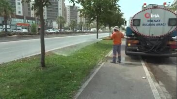 Osmangazi'de yeşil alanlarda titiz çalışma
