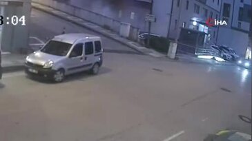 Trabzon'da emniyet müdürlüğü bahçesine hava aracı düştü: 4 polis aracı hasar gördü
