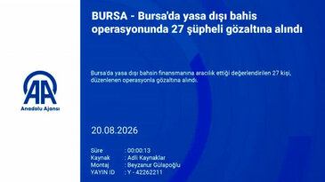 Bursa'da yasa dışı bahis operasyonu! Çok sayıda gözaltı kararı var...
