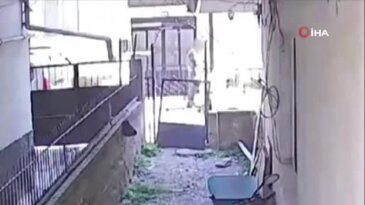 Bursa'da hurdacının cesareti pes dedirtti! Yaptığı kamerada ortaya çıktı