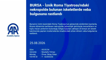 Toprağın altındaki mezarlar büyük bir sırrı saklıyormuş! Bursa'da ortaya çıktı