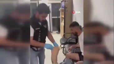 Bursa'da Suriyeli şahsın protez bacağından yüklü miktarda uyuşturucu çıktı!