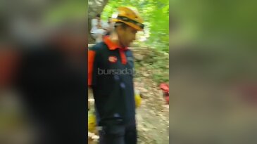 Bursa'da ormanda yürüyüş kabusa döndü! Kayalıklardan dere yatağına düştü