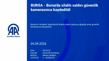 Bursa'da korku dolu anlar! Eşiyle yürüyordu, silahlı saldırıya uğradı