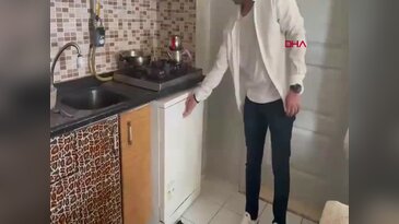 31 yıl hapis cezasıyla aranıyordu, bulaşık makinesinden çıktı...