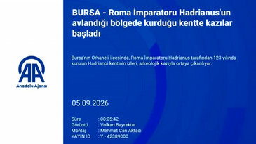 Bursa'da 1900 yıllık Roma kentinin izleri aranıyor! Kazılarda anıtsal yapı ortaya çıktı...