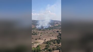 Bursa'da korkutan yangın! Ekiplerin çalışmaları sürüyor...