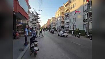 Mudanya'da motosiklet kazası: Yaya ve yolcu yaralandı