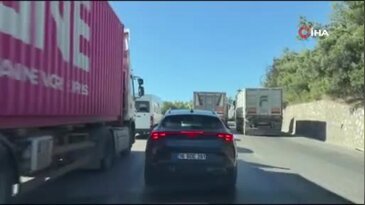 Bursa yolunda şeritler daraldı, trafik kilitlendi! Kuyruk 3 kilometreyi buldu