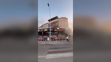 Bursa'da restoran yangını! Dumanlar gökyüzünü kapladı...