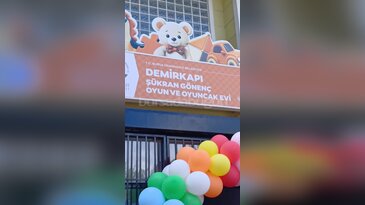 Bursa'da çocukların yüzünü güldürecek yeni adres! Oyun ve Oyuncak Evi açıldı