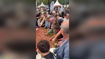 Görüntü Bursa'dan! İzleyenler ikiye bölündü...
