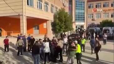 Manisa'da okula silahlı saldırı! Çok sayıda yaralı var