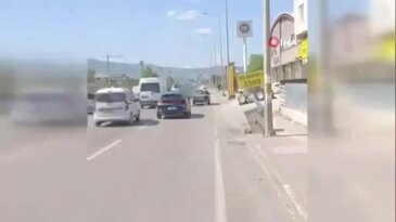 Bursa'da bu yardım şekli sosyal medyayı sallayacak! Motokuryeden ilginç çözüm