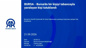 Bursa'da kanlı olay! Tabancayla yaralayan şüpheli tutuklandı