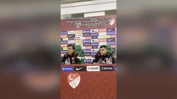 Bursa'da İtalya karşısında ağır yenilgi! Montella'dan maç sonu değerlendirmeler...