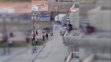 İki aile arasında taşlı sopalı kavga! Gözü dönen şahıs araçla kalabalığa daldı