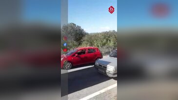 Bursa yolu kilit! Açılması gereken saatte açılmadı, kuyruk uzadıkça uzadı
