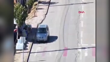 Dronlu denetimi fark edince araç içinde yer değiştirdiler! Cezası ağır oldu