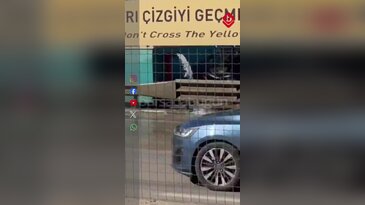 Bursa'da istasyonda dikkat çeken su israfı! Litrelerce su boşa aktı