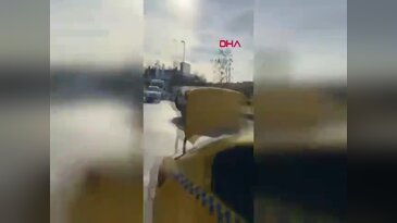 Taksici ve yolcu arasında yardım tartışması: "Ben nakliyeci değilim"