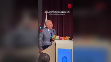 Bursa Uludağ Üniversitesi'nde ilk dersi Bursa Milletvekili Efkan Ala verdi! "Program sayımız 50'ye ulaşmış durumda"