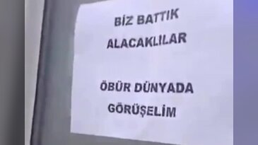 Bursa'da kepenk indiren esnaftan alacaklılara bomba mesaj!
