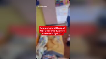 Anaokulunda 5 yaşındaki çocuğa şiddet kamerada! Ağlayarak annesini istediği anlar yürek dağladı