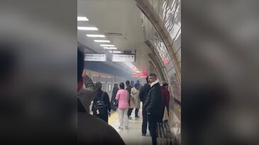 Bir anda dumanla kaplandı! Üsküdar-Sultanbeyli metrosunda korkutan patlama